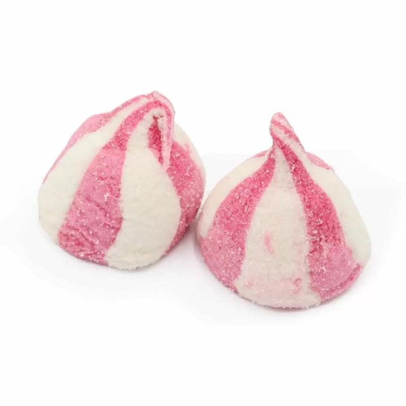 Pink Strawberry Marshmallow Ice Cream Whips Pick & Mix Sweets Fini 100g